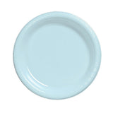 Creative Converting 7" Round Pastel Blue Plastic Plates