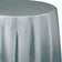 Creative Converting Round Silver 82" Plastic Table Covers