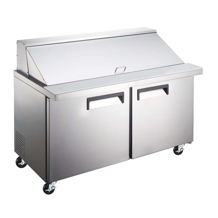 Adcraft GRSLM-2D Grista's 2 Door Mega Top Salad/Sandwich Prep Table Adcraft