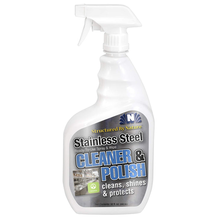 Nilodor 32SSC 32 oz Super Stainless Steel Cleaner & Polish Spray Quart Nilodor