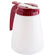 Tablecraft 748R 48 Oz Red Top Poly Dispenser