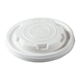 AmerCareRoyal CFCL-8 CPLA Compostable Lid for 8 oz Container