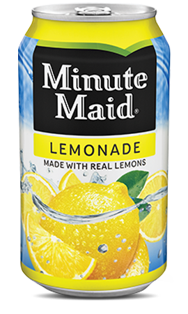 Minute Maid Lemonade 12 oz Cans 24/Pack Coca-Cola