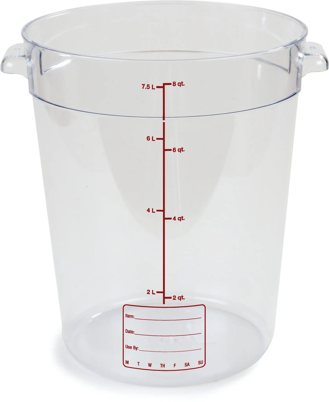 8 Qt Round Clear Container Storplus (10766-07) Storeplus