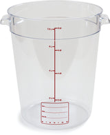 8 Qt Round Clear Container Storplus (10766-07)