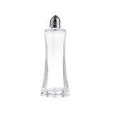 Tablecraft 81 2 Oz Metro Glass Salt & Pepper Shaker with Chrome Plated Tops