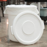 Carlisle 34101102 Waste Container Lid For 10 Gal White