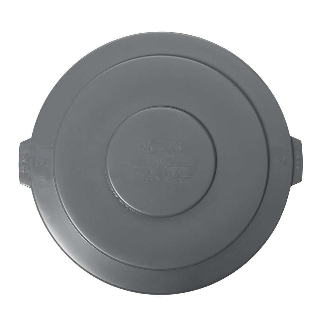 Rubbermaid Round Gray Lid for 55 Gal Brute Rubbermaid