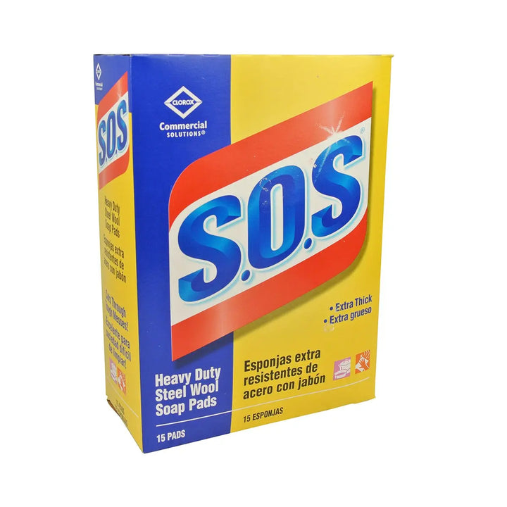 S.O.S. Soap Pads (88320) 15/Pack Clorox