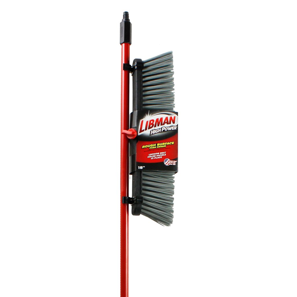 Libman 878 18" Rough Surface Push Broom