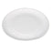 9" Disposable Paper Plates White