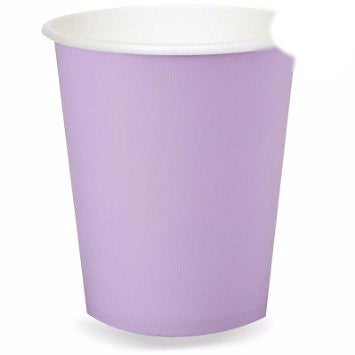 9 Oz Luscious Lavender Paper Cups