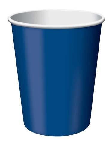 9 Oz Navy Blue Paper Cups