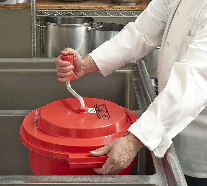 Chef Master 90005 5 Gallon Salad Dryer W/Brake Chef-Master