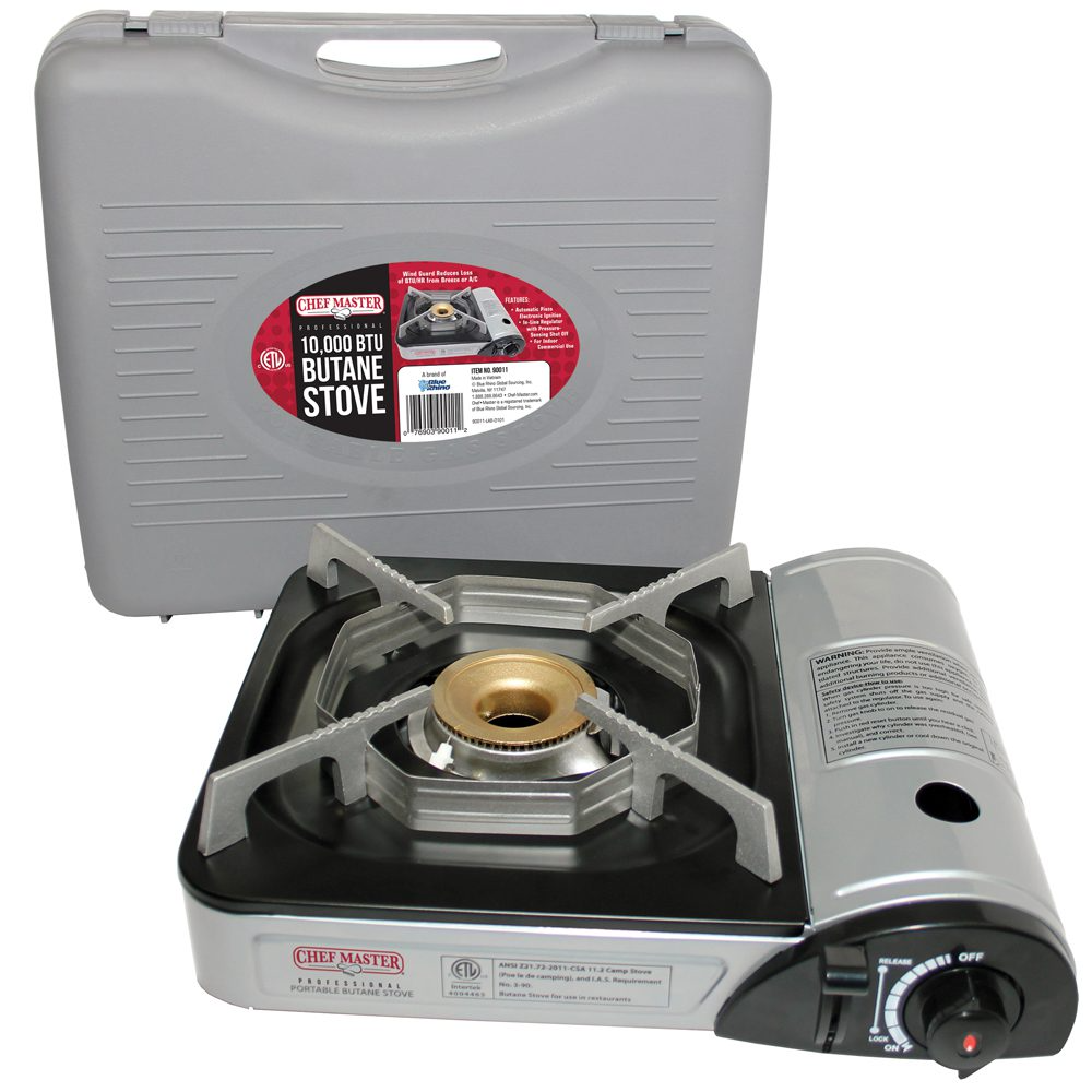 Chef Master 90011 10,000 BTU Butane Stove Chef-Master