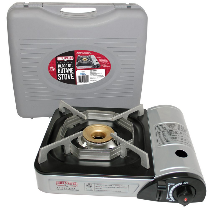 Chef Master 90011 10,000 BTU Butane Stove Chef-Master
