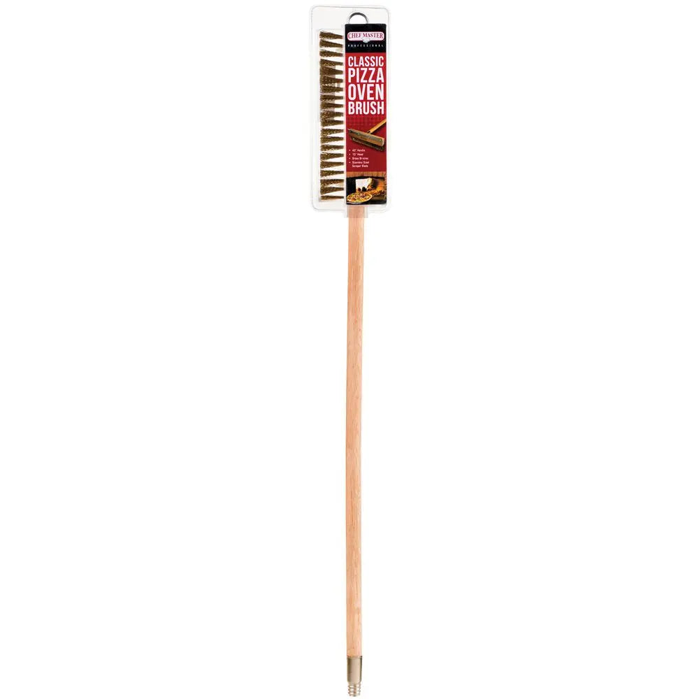 Chef Master 90041 40" Pizza Oven Brush with Blade Chef-Master
