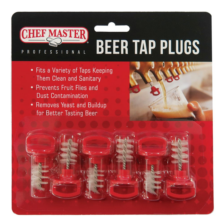 Chef Master 90216 Beer Tap Plugs 6 Pack Chef-Master