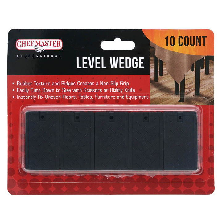 Chef Master 90233 Level Wedge 10/Pack Chef-Master