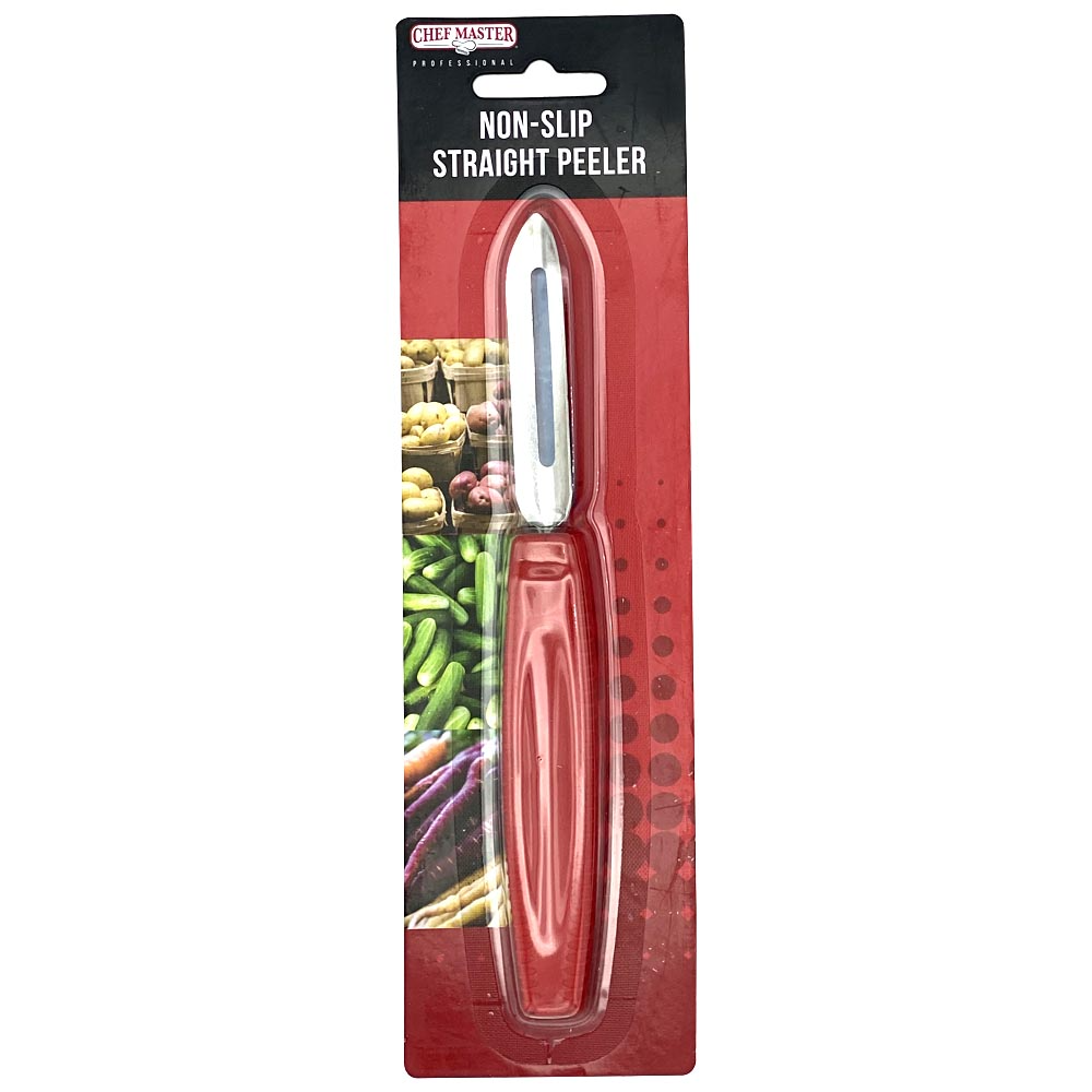 Chef Master 90237 Non-Slip Straight Peeler