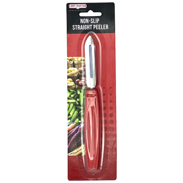 Chef Master 90237 Non-Slip Straight Peeler