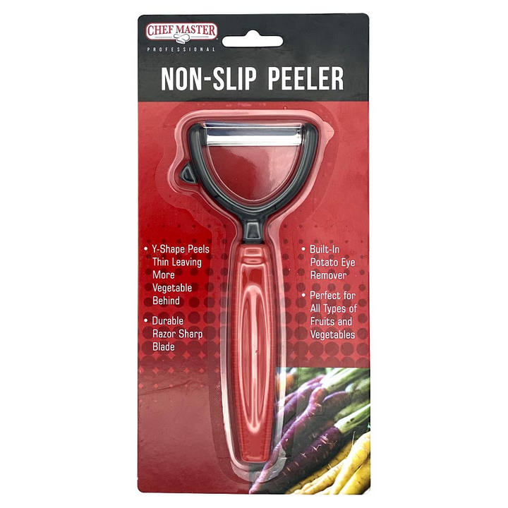 Chef Master 90238 Non-Slip Y-Shape Peeler Chef-Master