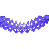 12' Purple Tissue Garland