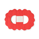 Beistle 12' Red, White and Green Paper Garland