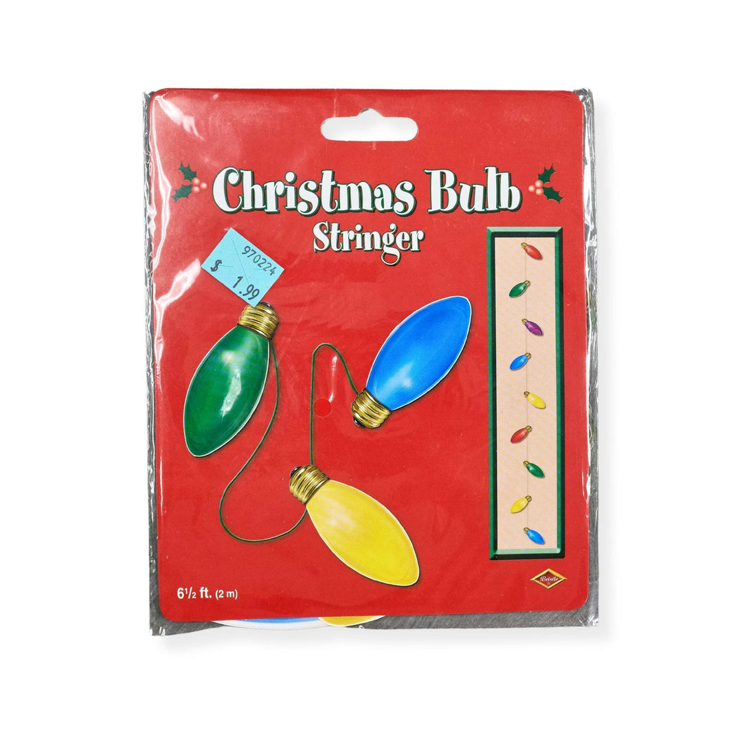 Beistle 6.5' Christmas Bulb Stringer Beistle