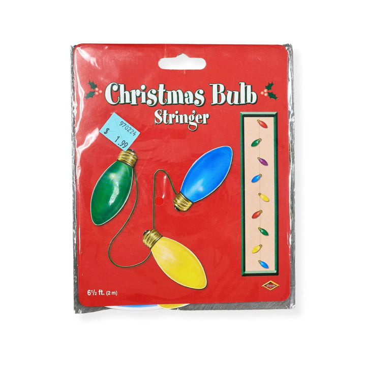 Beistle 6.5' Christmas Bulb Stringer Beistle