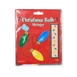 Beistle 6.5' Christmas Bulb Stringer