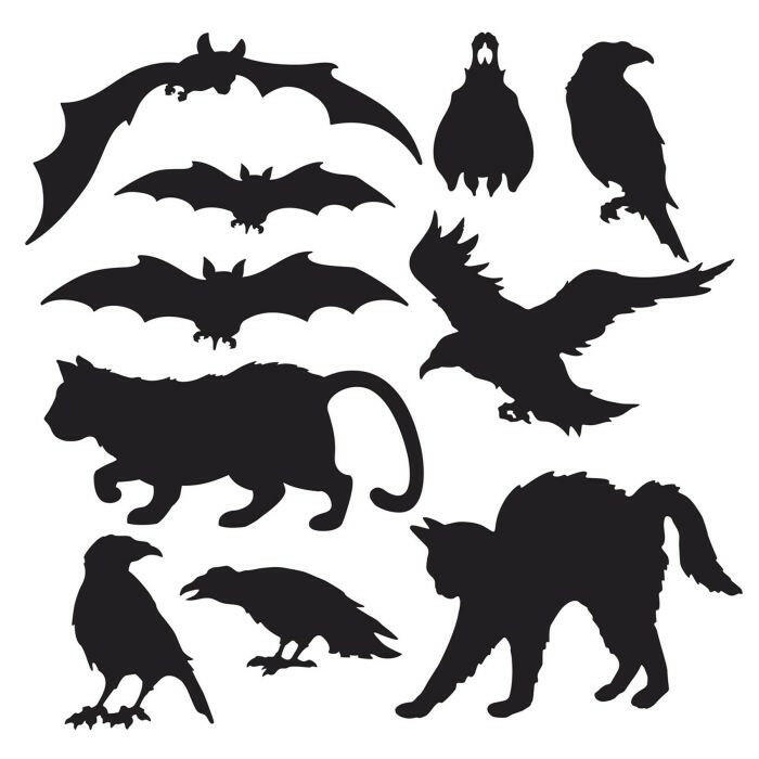 Beistle 01019 Halloween Silhouettes Beistle