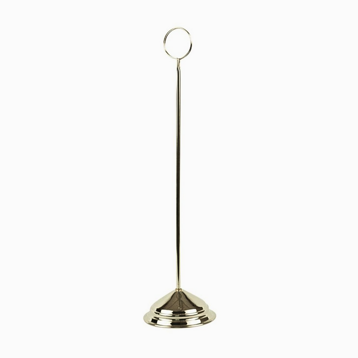 Tablecraft 1318 18" Stainless Steel Heavy Base Number Stand Tablecraft