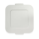Carlisle 40 Gallon Square Waste Container Lid White