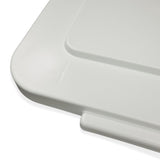 Carlisle 40 Gallon Square Waste Container Lid White