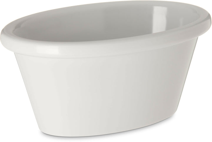 Carlisle S31242 3 oz Oval Bone Ramekin Carlisle