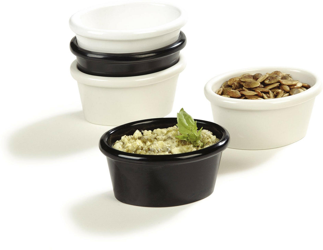 Carlisle S31242 3 oz Oval Bone Ramekin Carlisle
