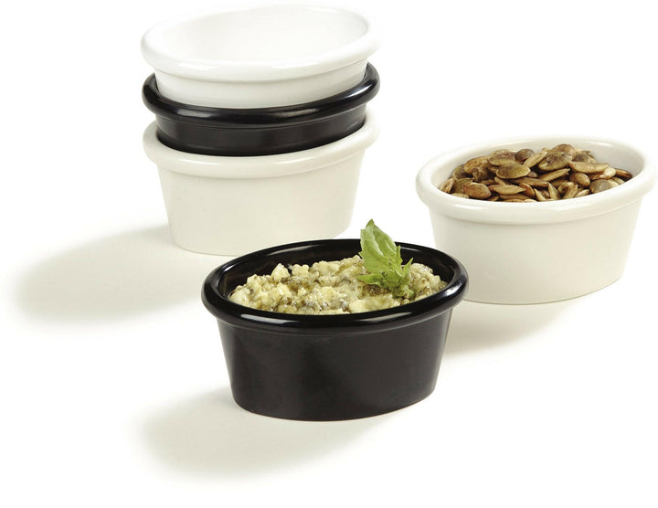 Carlisle S31242 3 oz Oval Bone Ramekin Carlisle