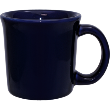 ITI CA-38-CB 11 oz C-handle Cobalt Blue Mug International Tableware