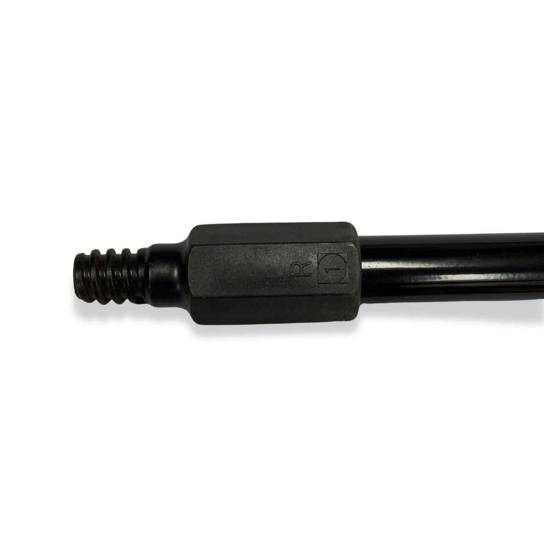 60" Black Threaded Mop Handle