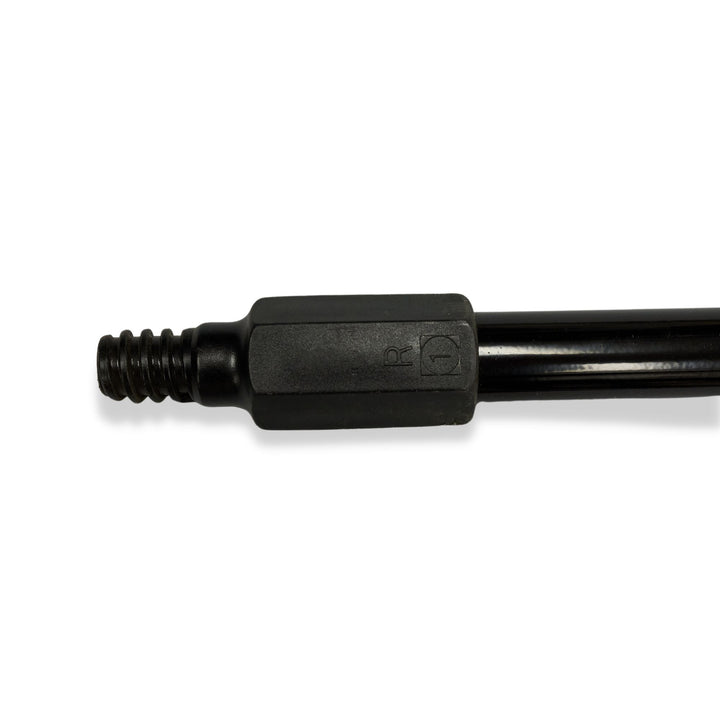 60" Black Threaded Mop Handle