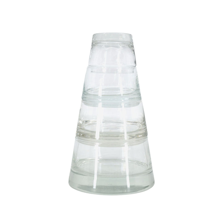 Durobor 797/82 Pro Vertigo 4 Piece Pyramid Glass Bowl Stacking Set Durobor