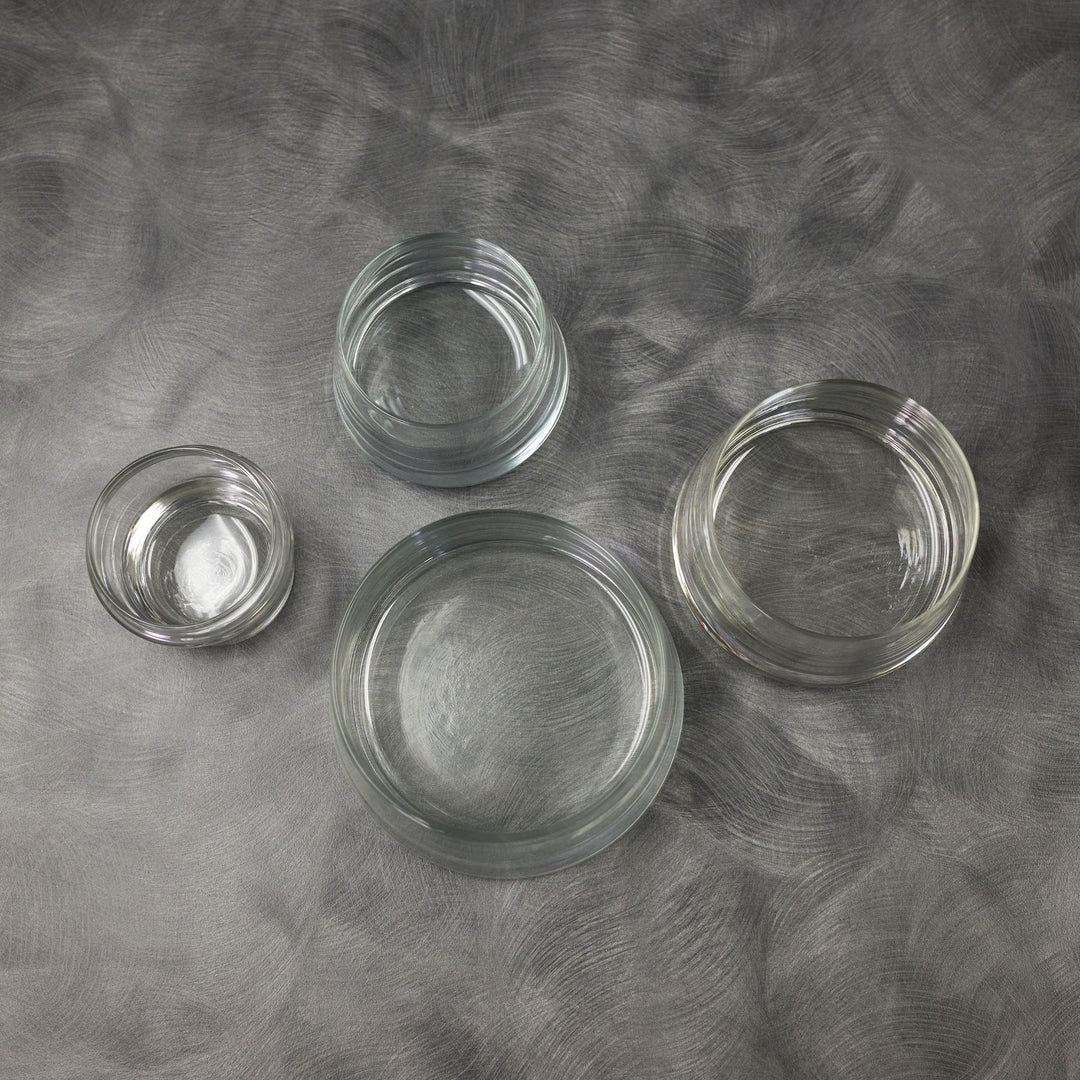 Durobor 797/82 Pro Vertigo 4 Piece Pyramid Glass Bowl Stacking Set
