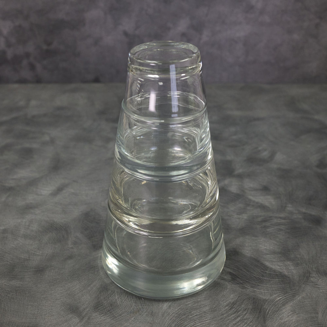 Durobor 797/82 Pro Vertigo 4 Piece Pyramid Glass Bowl Stacking Set