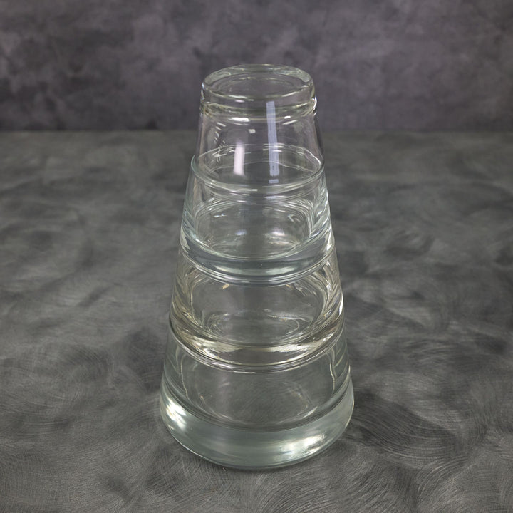 Durobor 797/82 Pro Vertigo 4 Piece Pyramid Glass Bowl Stacking Set