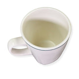 Dudson 3QRK092S White 9.5 oz Mug with Green Line