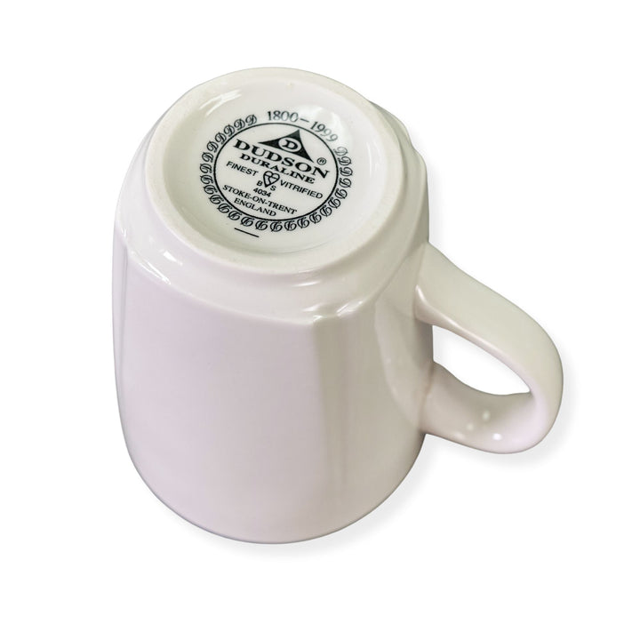 Dudson 3QRK092S White 9.5 oz Mug with Green Line