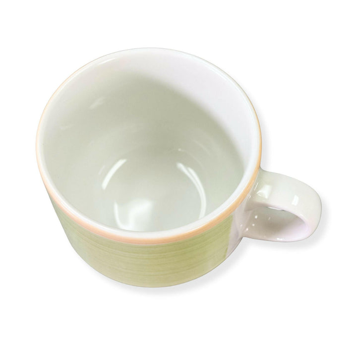 Continental China 7.5 oz Green Stacking Cup Continental China