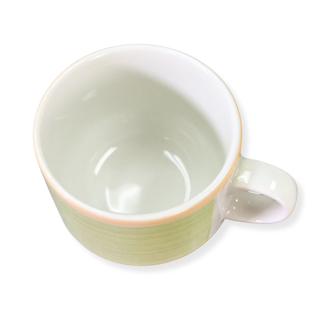 Continental China 7.5 oz Green Stacking Cup