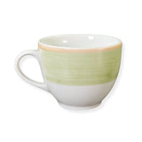 Continental China 8 oz Green Teacup